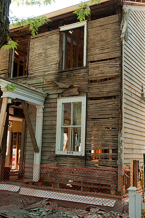 This is the the house before the work was finished