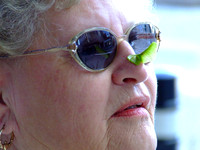 Doreen trying out the maple leaf trick© Garrie Russell